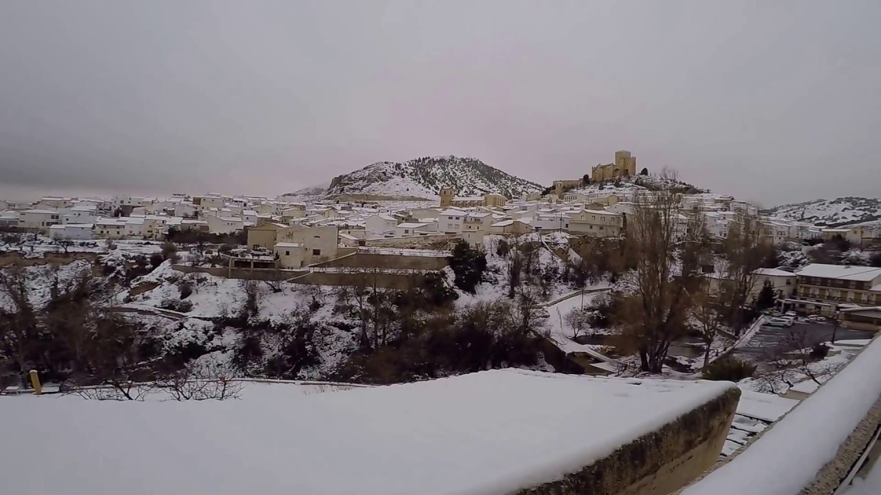 Vélez Blanco, invierno blanco 2017