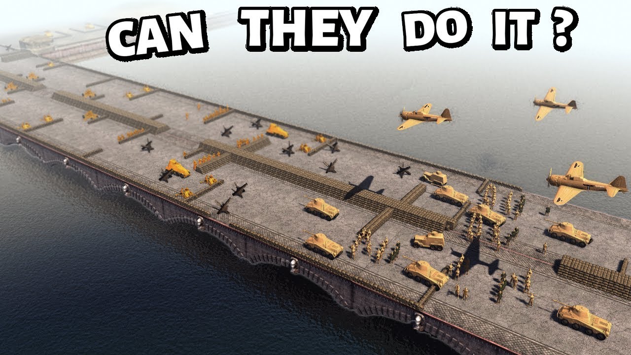 Can the TAN Army cross the BRIDGE? Army Men DEFEND (AMOW)