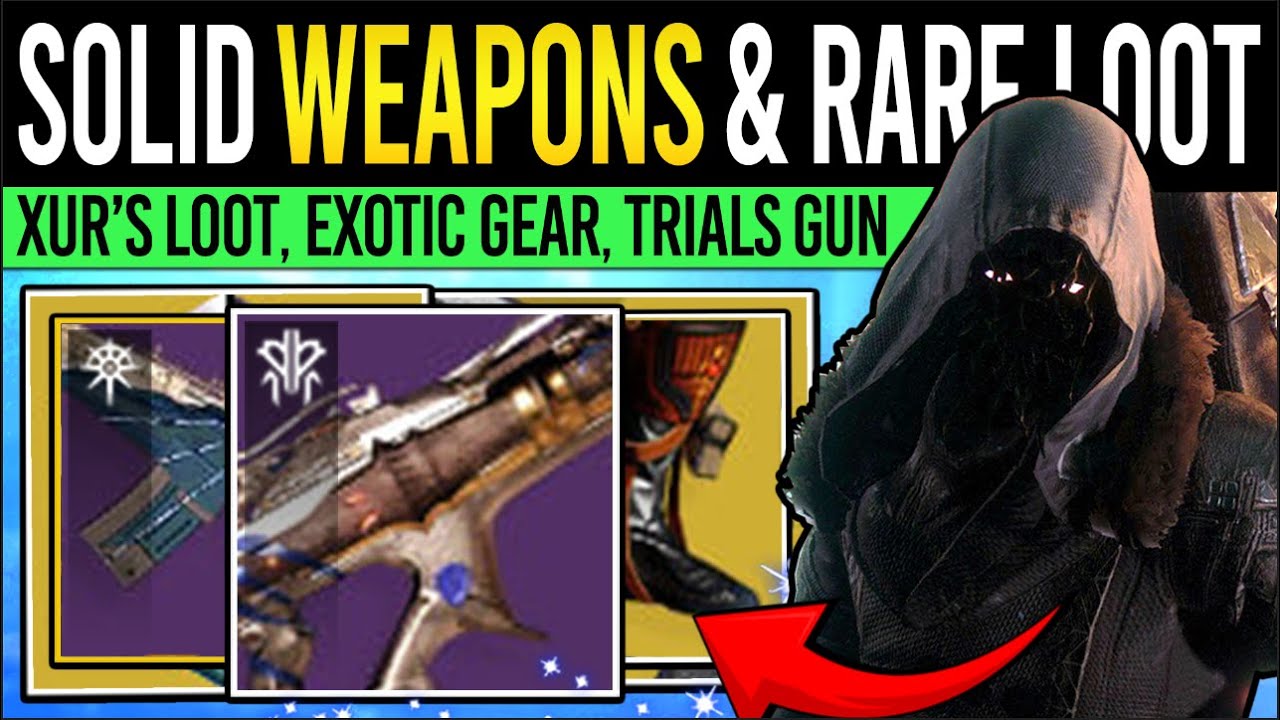 Destiny 2: JUICY XUR WEAPONS & RARE LOOT! Xur Inventory, Weapons, Exotics & More (23rd Jan)