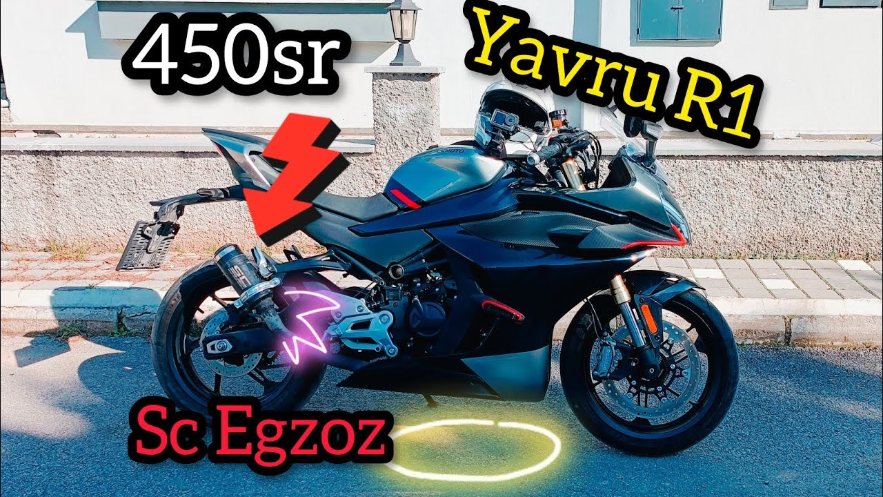 450SR SC EGZOZ EFSANE G&Uuml;R&Uuml;LT&Uuml; | #motovlog