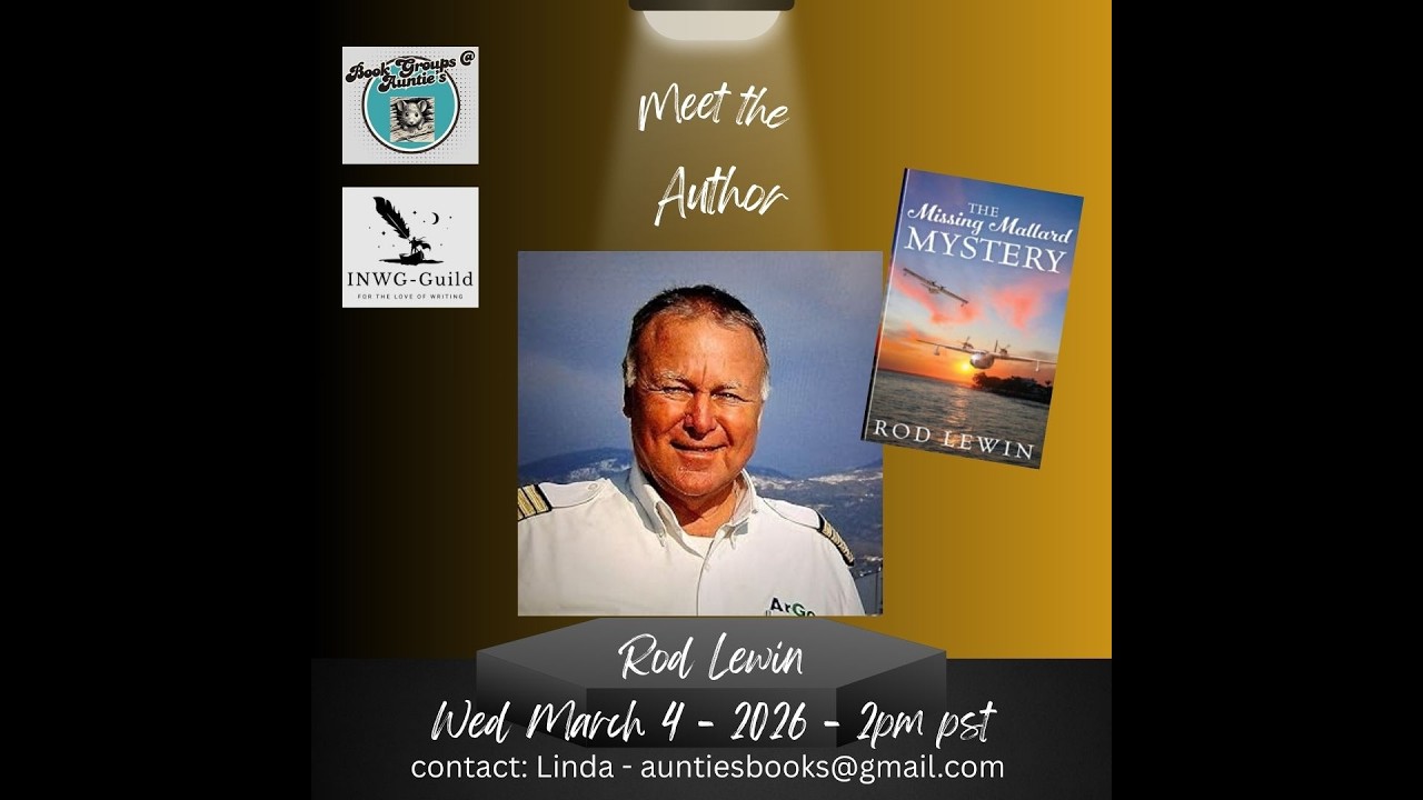 INWG - Meet the Author, Ron Lewin 3-4-26