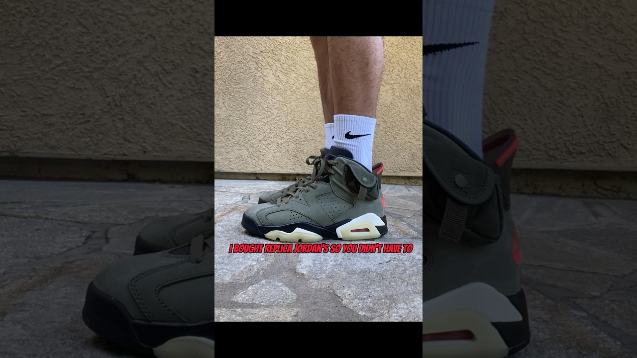 I bought replica Jordan&rsquo;s so you didn&rsquo;t have to
