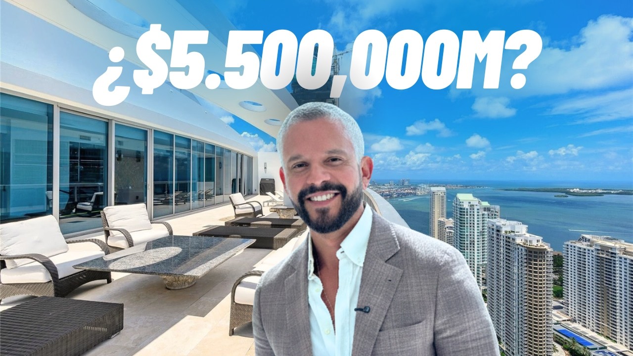 Así se vive en un PENTHOUSE de $5,500,000 en MIAMI 😳
