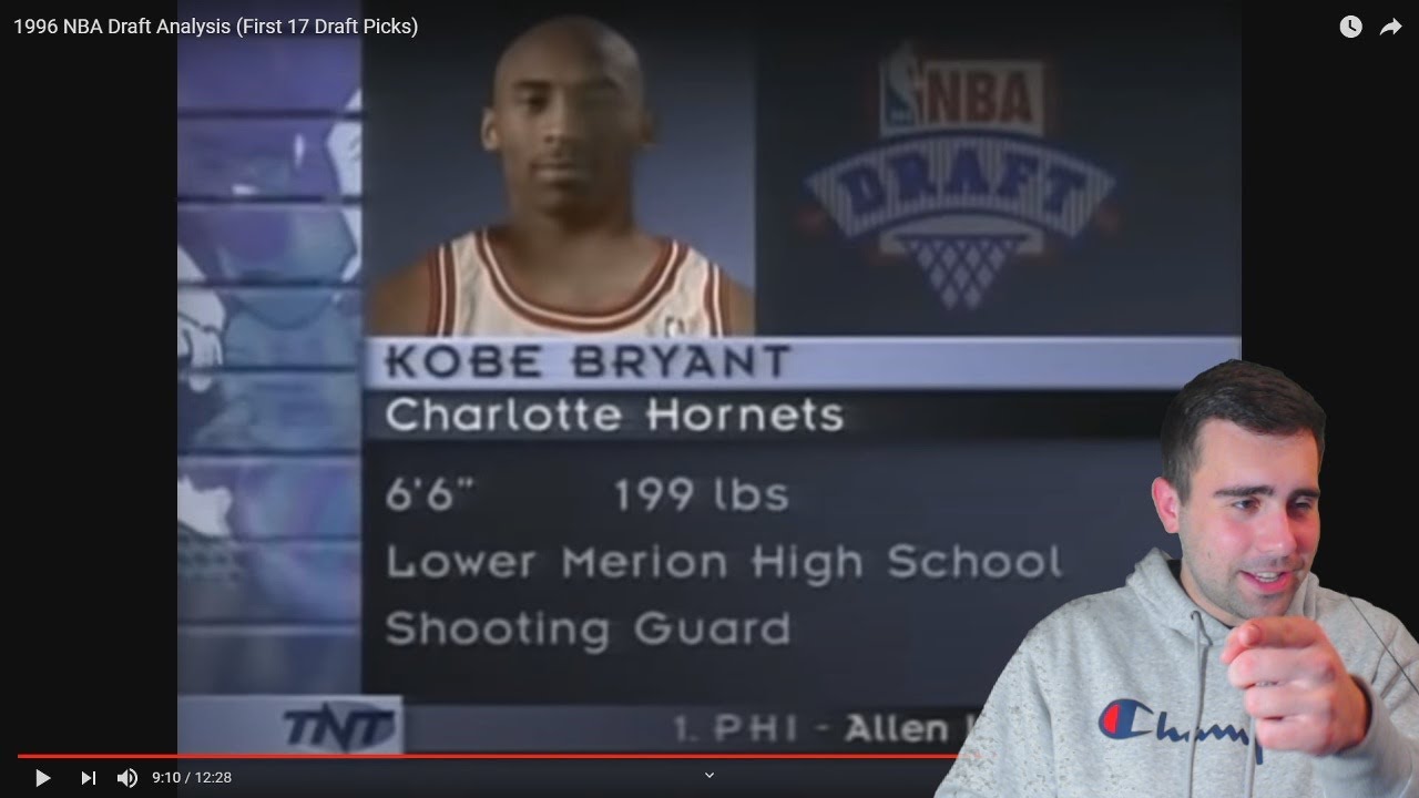 REACTING TO 1996 NBA DRAFT TNT ANALYSIS! (BEST DRAFT EVER?)