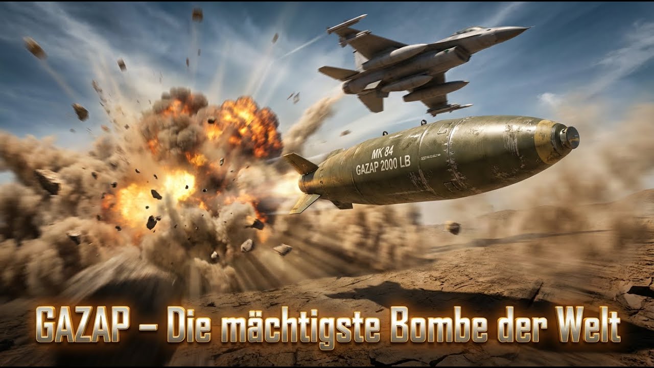 GAZAP – Die mächtigste nicht-nukleare Bombe der Welt | Türkische Superwaffe 2025