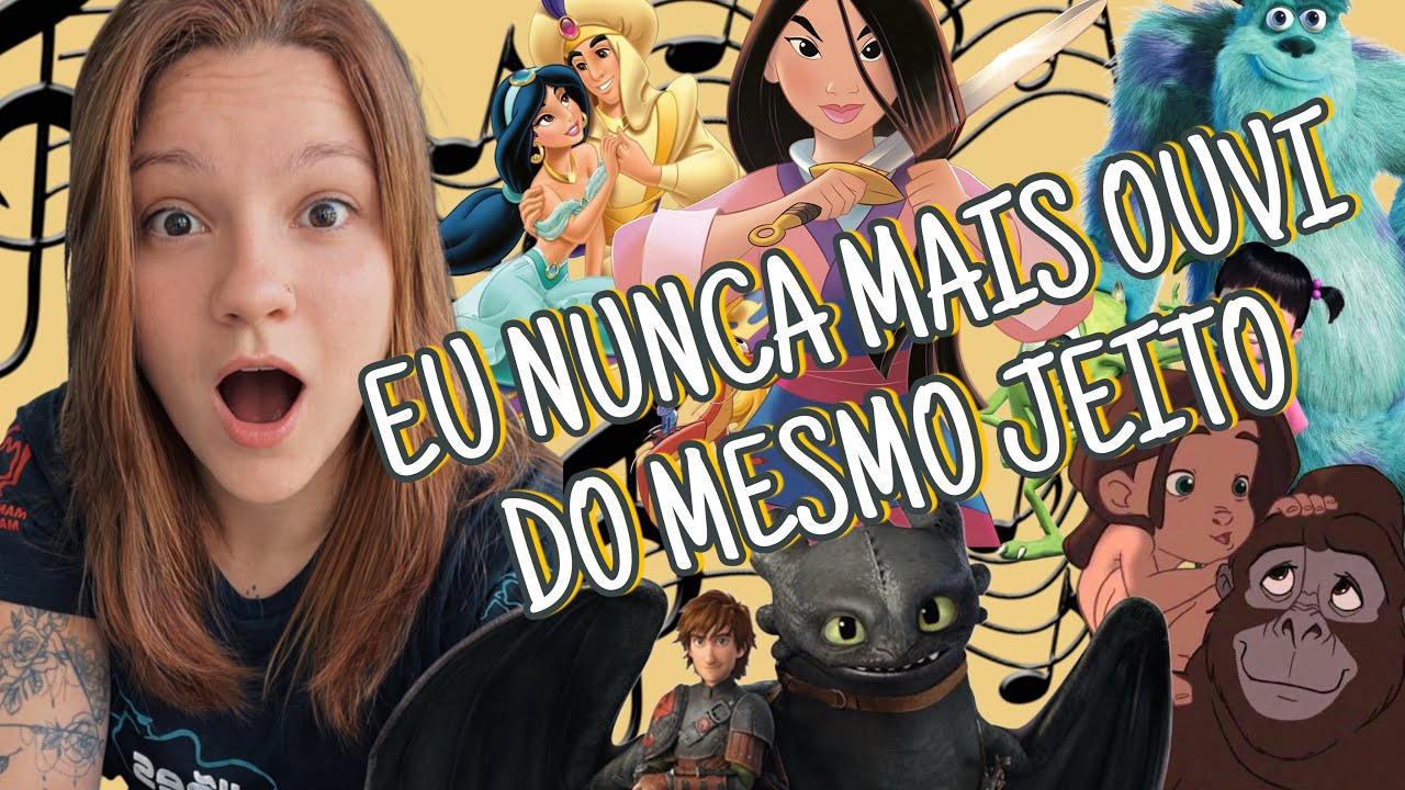 As 7 trilhas sonoras de animação que marcaram a minha vida
