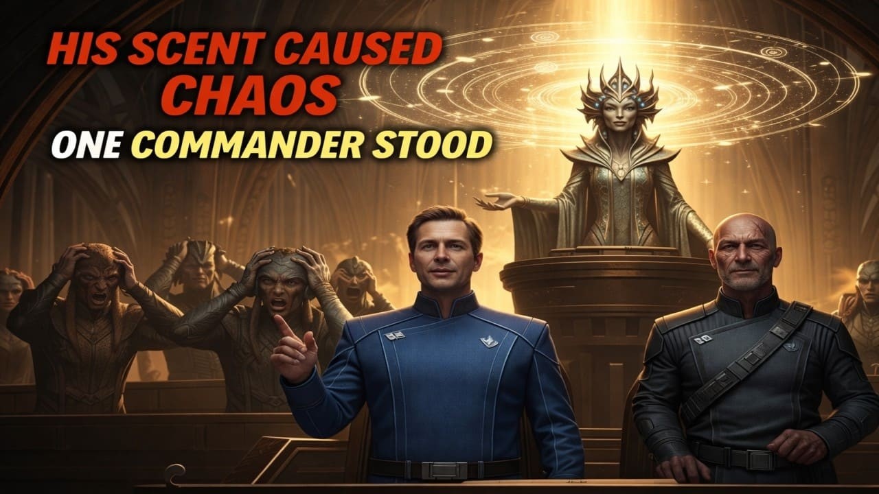Human Ambassador’s Natural Scent Sends Royal Alien Guards Into Chaos _ But Their Commander Stands