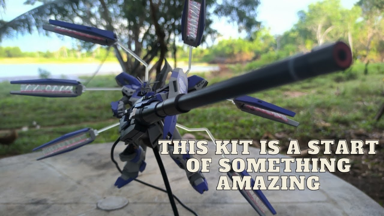 KMR Cloud Ghost, a Metal Robot Spirits Hi-Nu Gundam with Hyper Mega Launcher Bootleg Review
