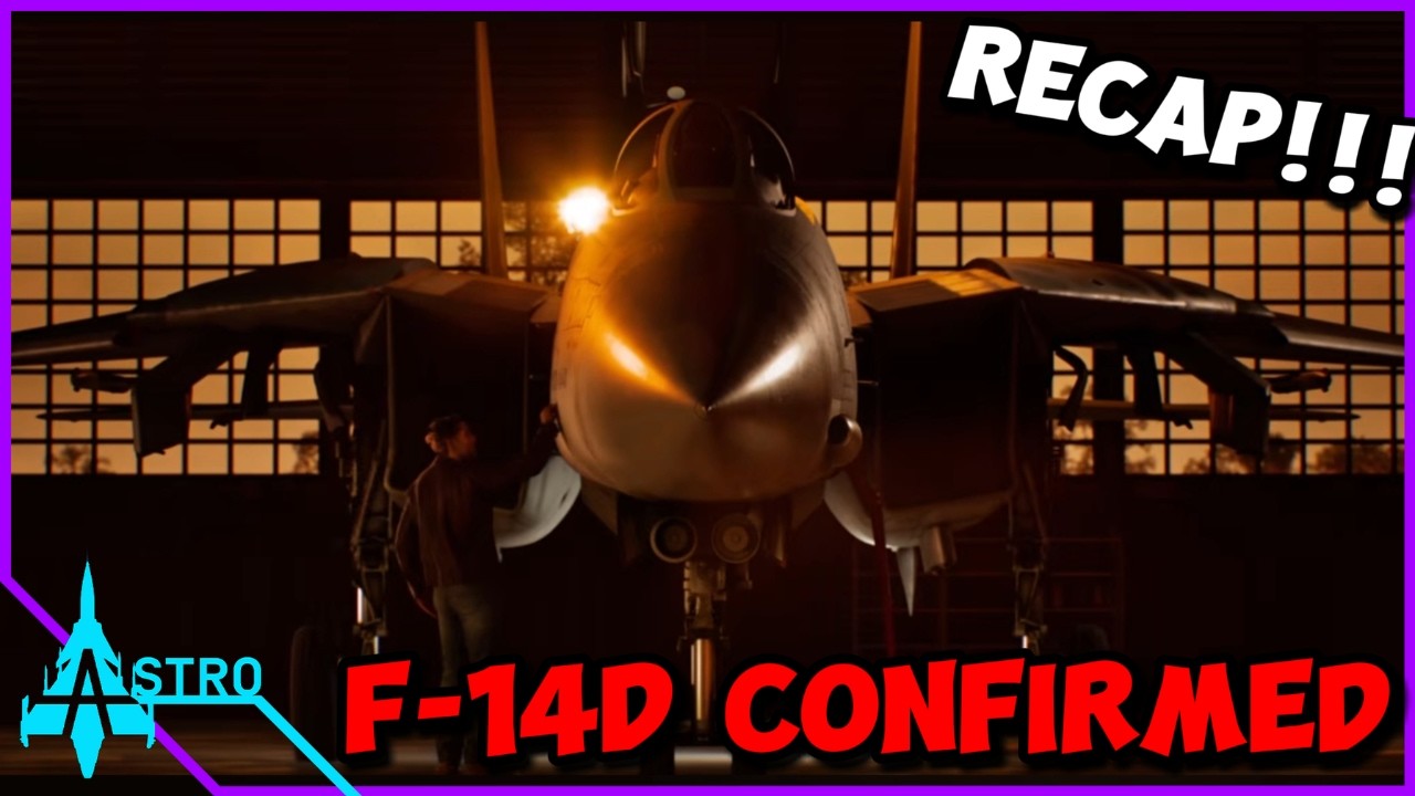War Thunder Heavy Calvary Update Trailer RECAP - F-14D + M1A2 APS + ARMs + More!!!