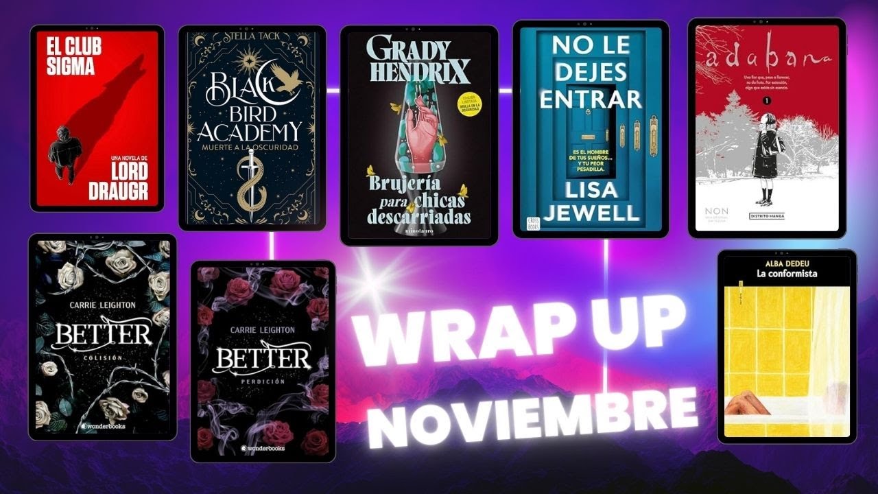 📚 WRAP UP NOVIEMBRE 2025 - Libros leídos 📚