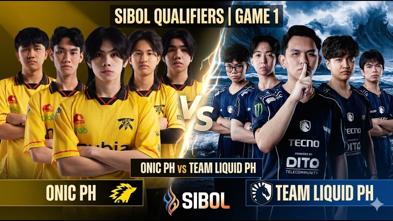 TEAM LIQUID PH VS ONIC PH | SIBOL QUALIFERS | GAME 1