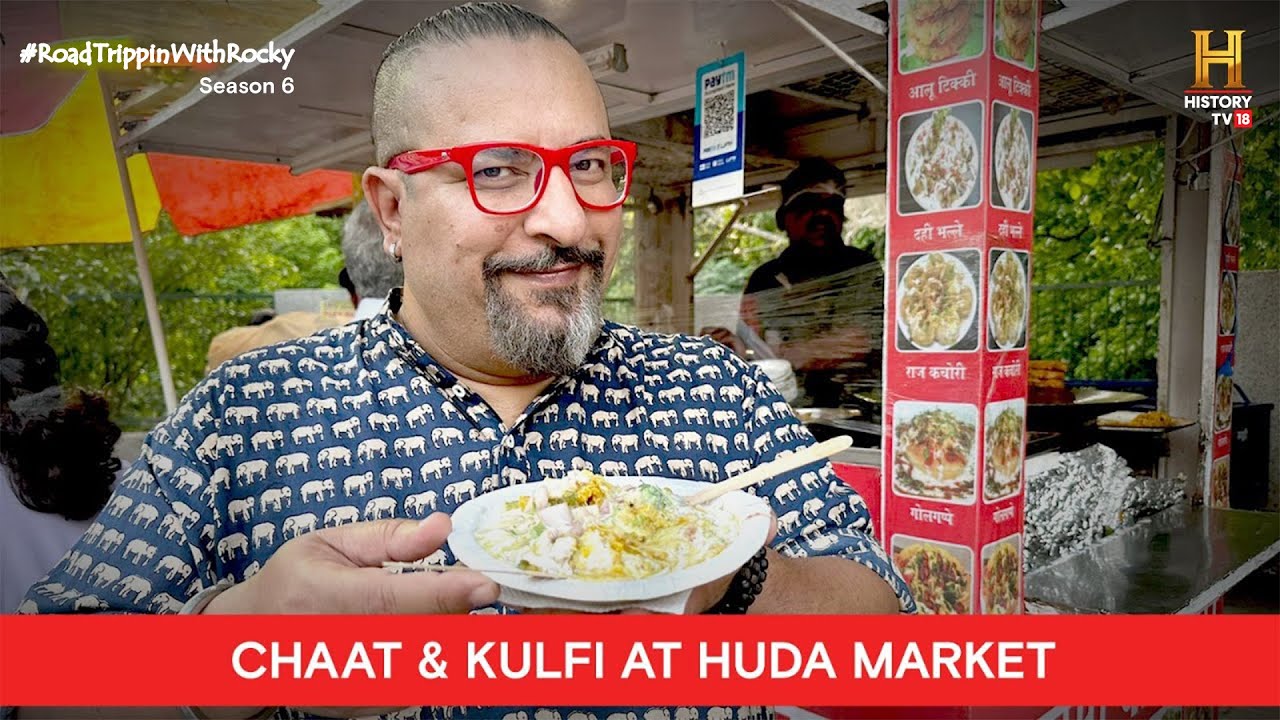 Best Chaat & Kulfi at HUDA Market, Sector 56, Gurugram | #RoadTrippinWithRocky S6 | D01V06