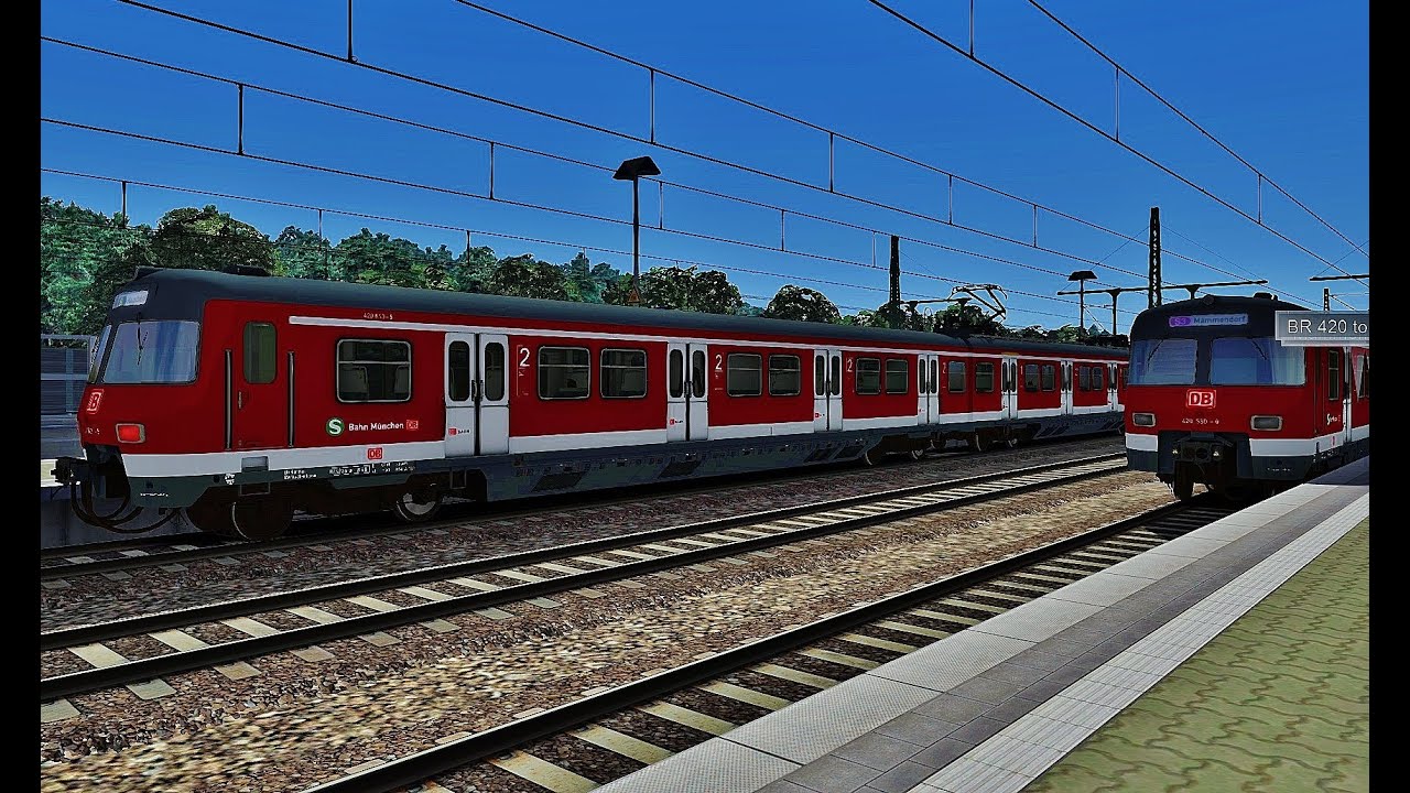 Train Simulator: Augsburg Hbf - M&uuml;nchen Hbf with DB BR420