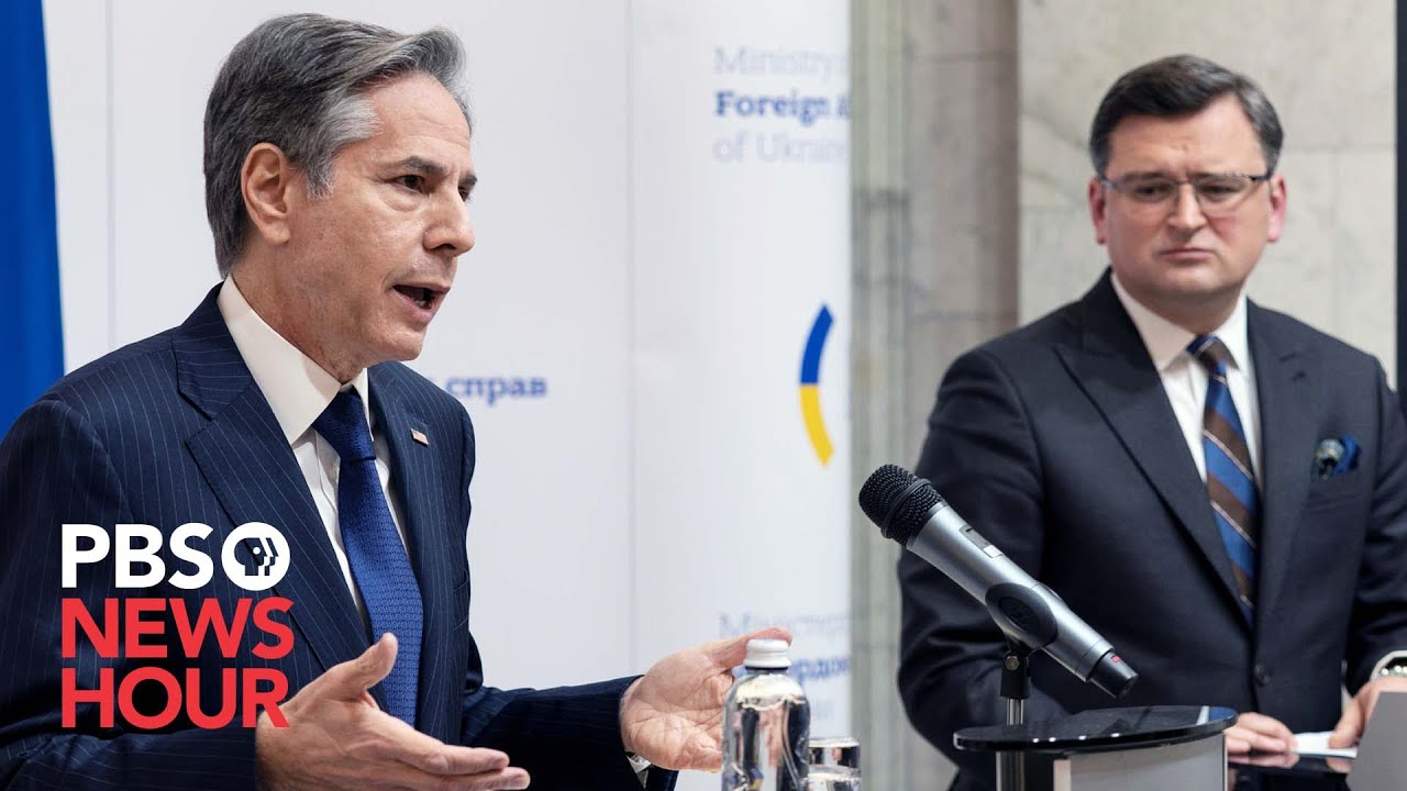 WATCH LIVE: Secretary Blinken and Ukrainian Minister for Foreign Affairs Kuleba speak to the media