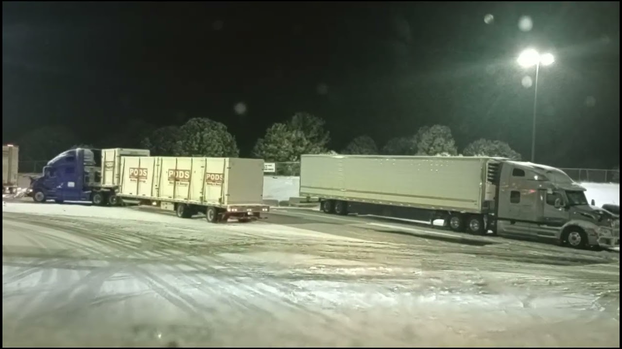 Погодные условия/Дорожная обстановка на трассе I-40 в восточном направлении, съезд 163, Аризона.