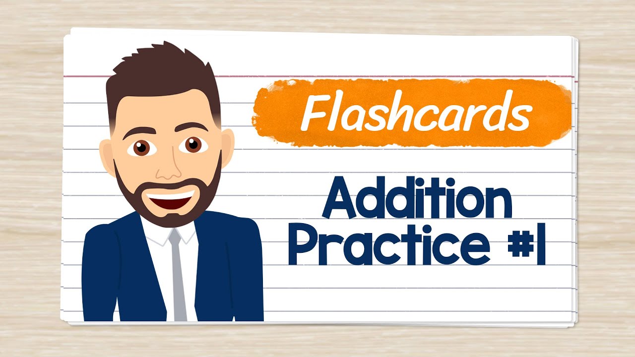 Addition Flashcards Practice #1 | Elementary Math with Mr. J