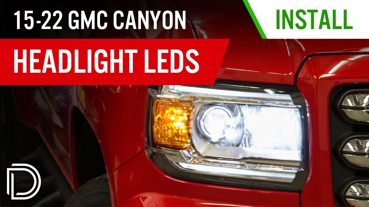 Как установить светодиодные фары GMC Canyon 2015–2022 годов | Diode Dynamics
