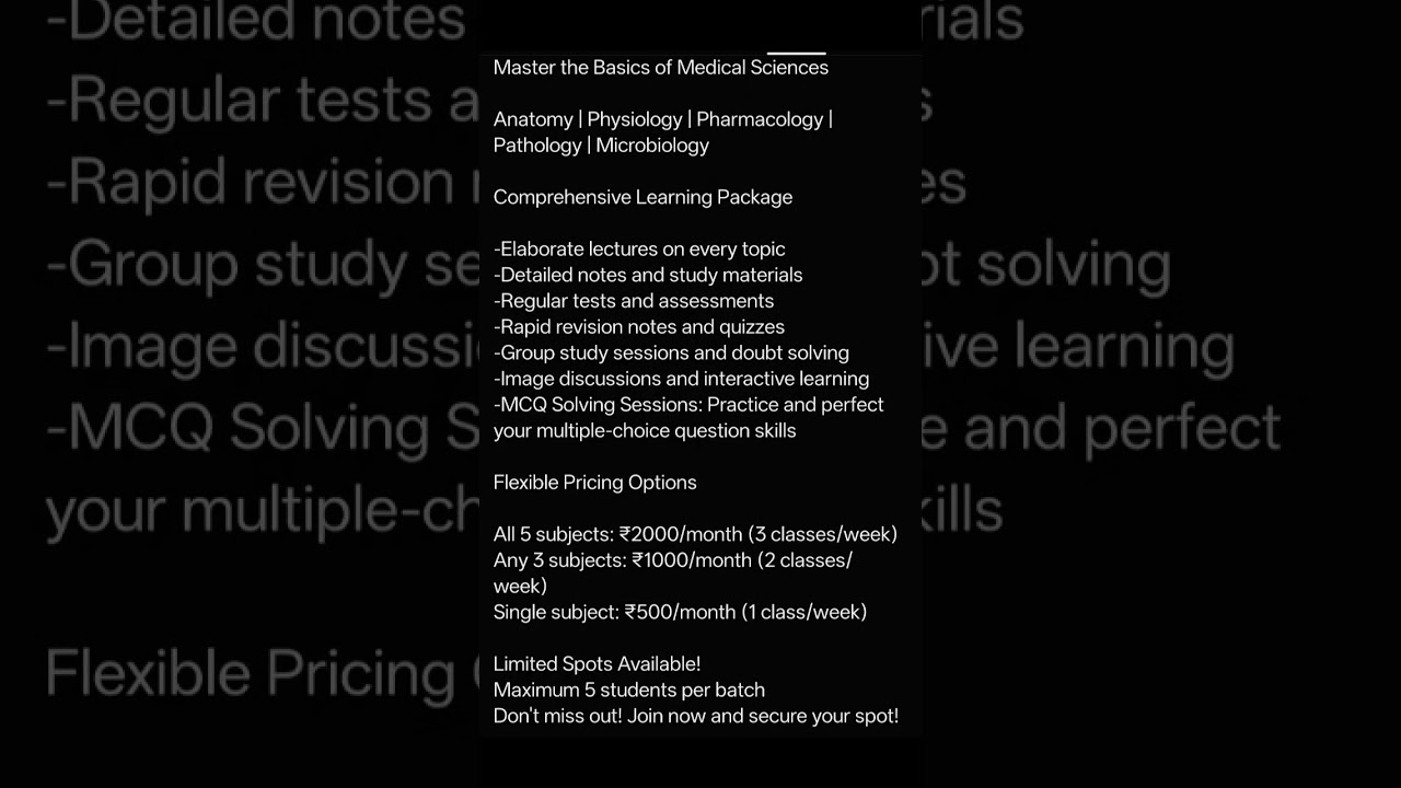 ONLINE MEDICAL LECTURES. SCAN THE CODE TO KNOW MORE