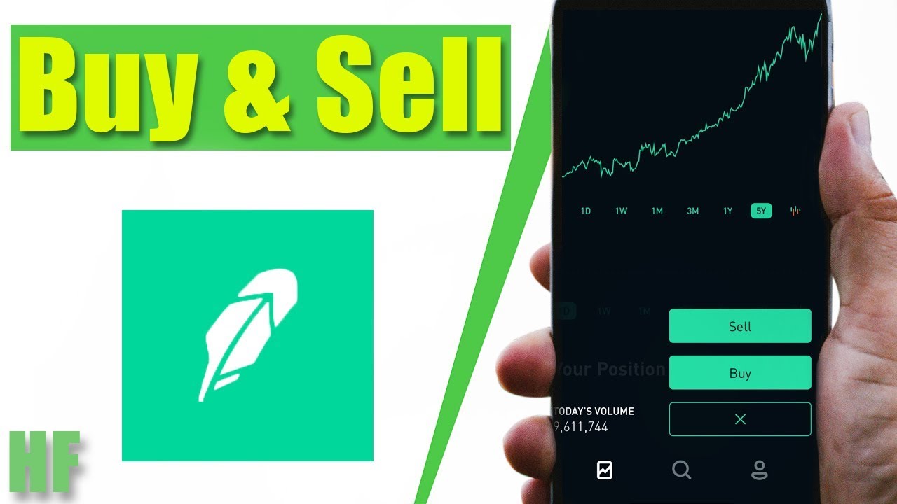 How to Buy and Sell Stocks on Robinhood (Beginner App Tutorial)