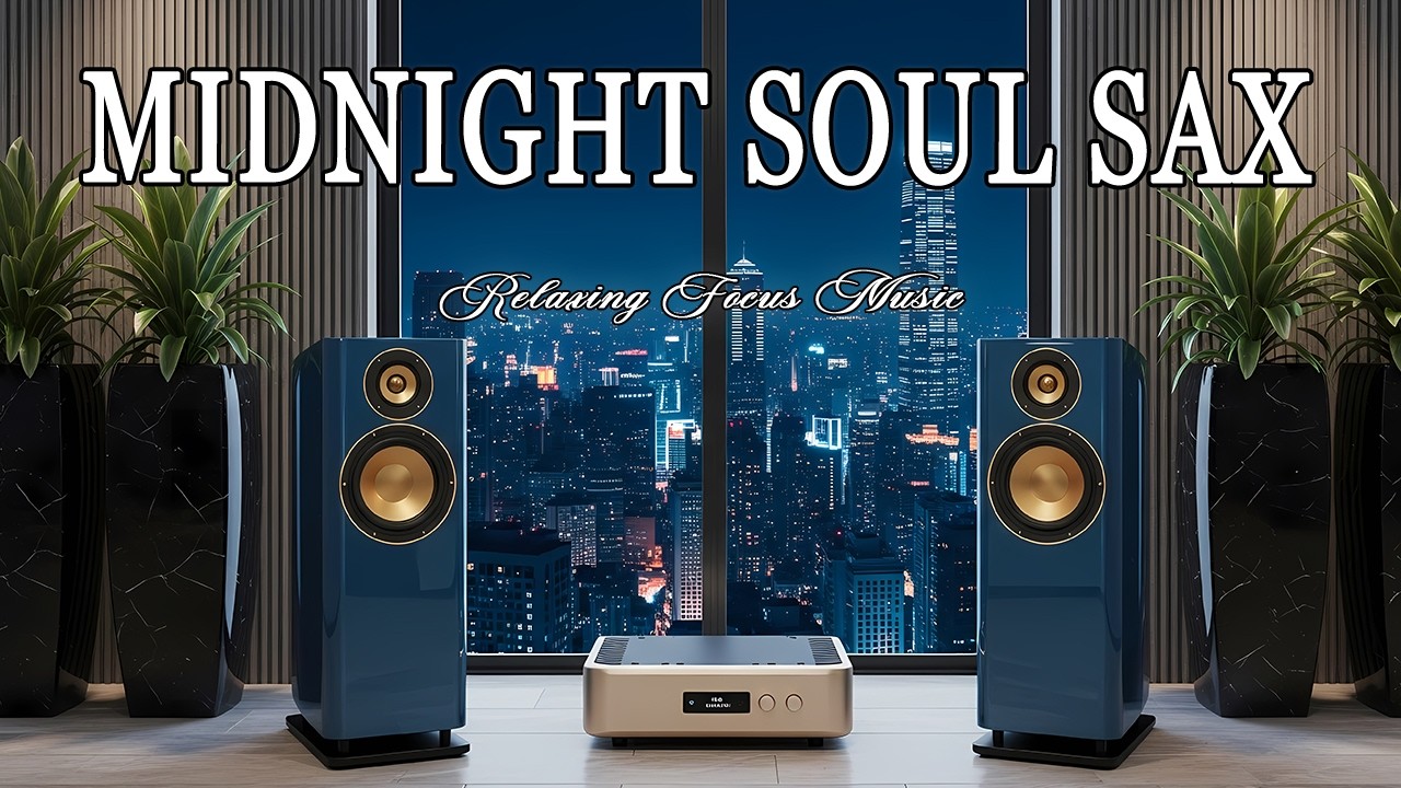 Midnight Soul Sax 🌙 Ultra Smooth Jazz for Deep Relaxation & Emotional Ease