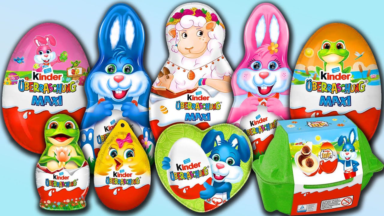 2023 Easter Chocolate Figurines Sheep Frog Bunny Wielkanoc Czekoladowe Jajko