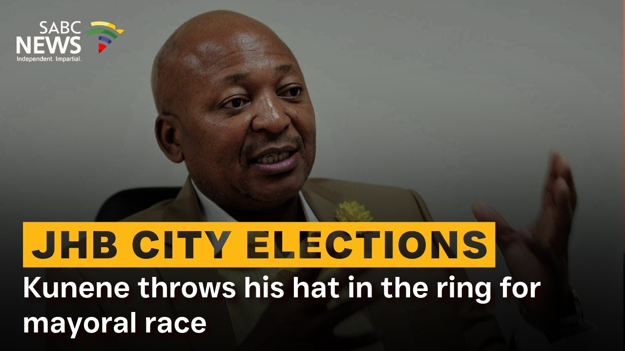 JHB City elections | Kunene throws his hat in the ring for mayoral race