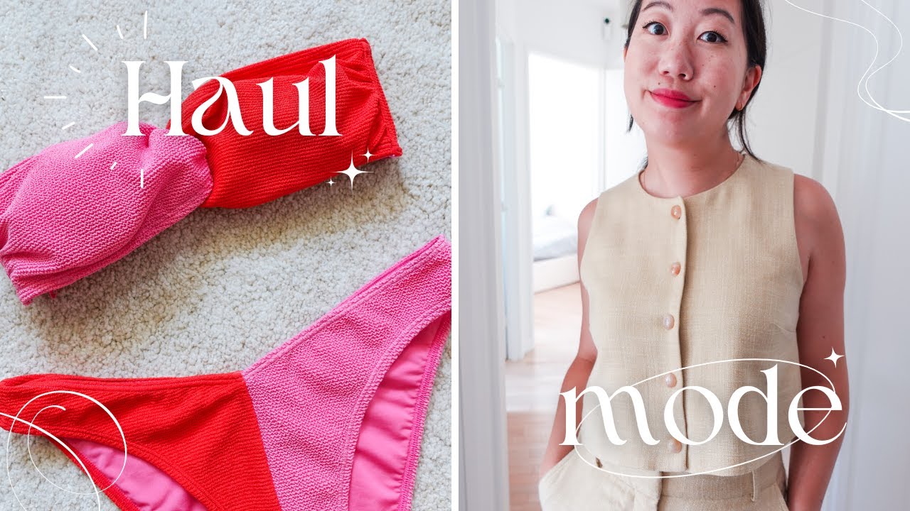 HAUL MODE ÉTÉ 🌴 Une déception Sézane, braderie Bobbies + achats petit prix ! | La gazette beauté