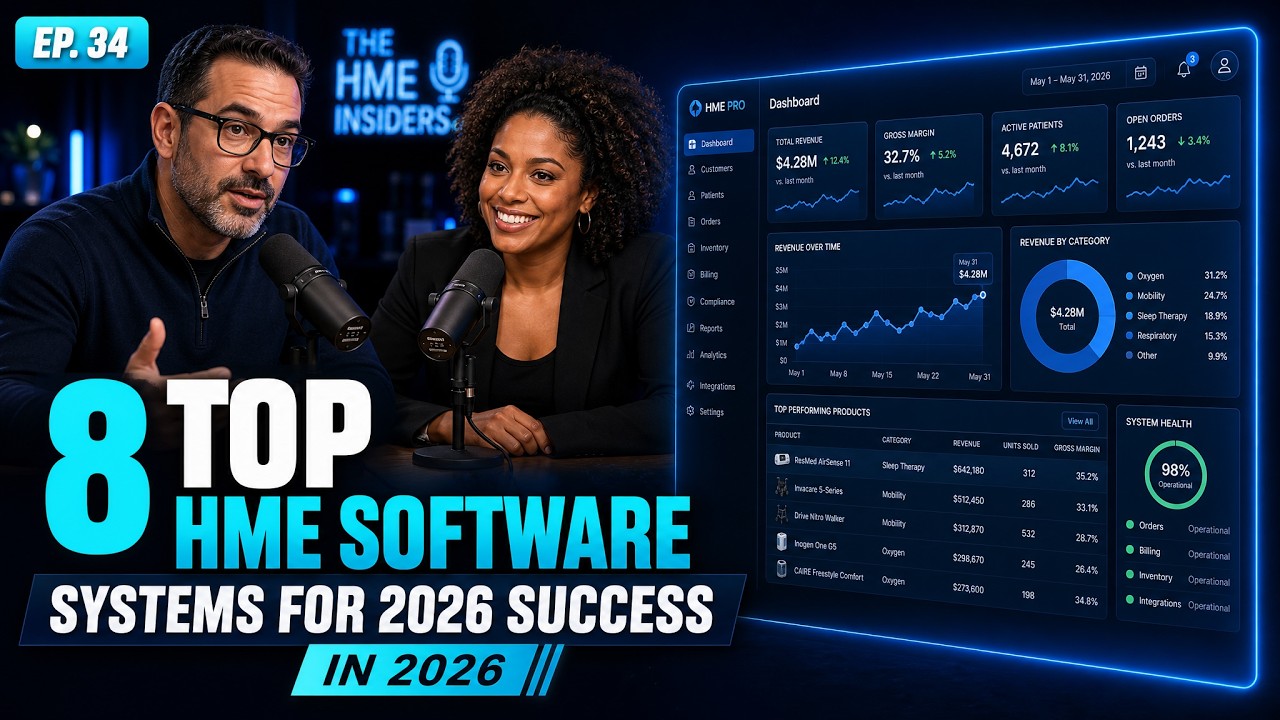Top 8 Home Medical Equipment Software Systems to Run a Modern HME Operation in 2026
