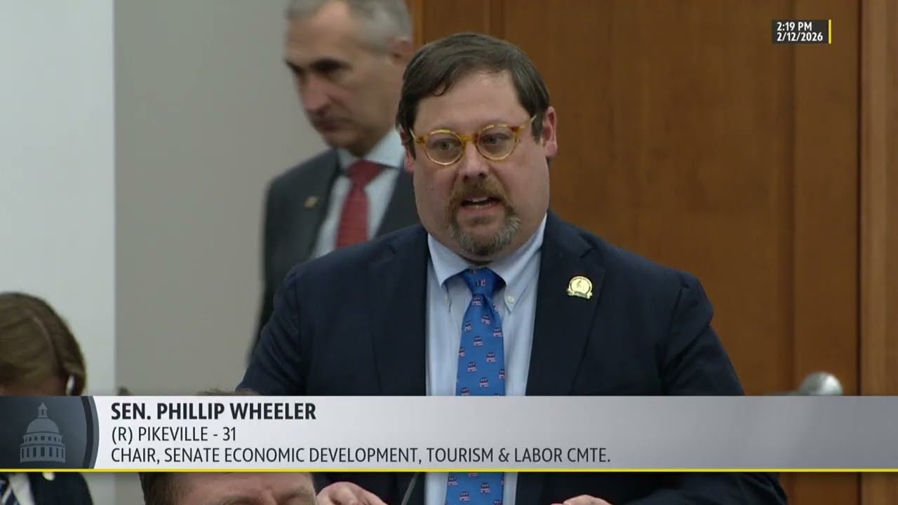 Sen. Phillip Wheeler Speaks on Electric Rate Stability Bill | SB 172