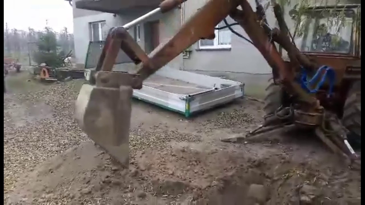 Kopanie koparką Białoruś