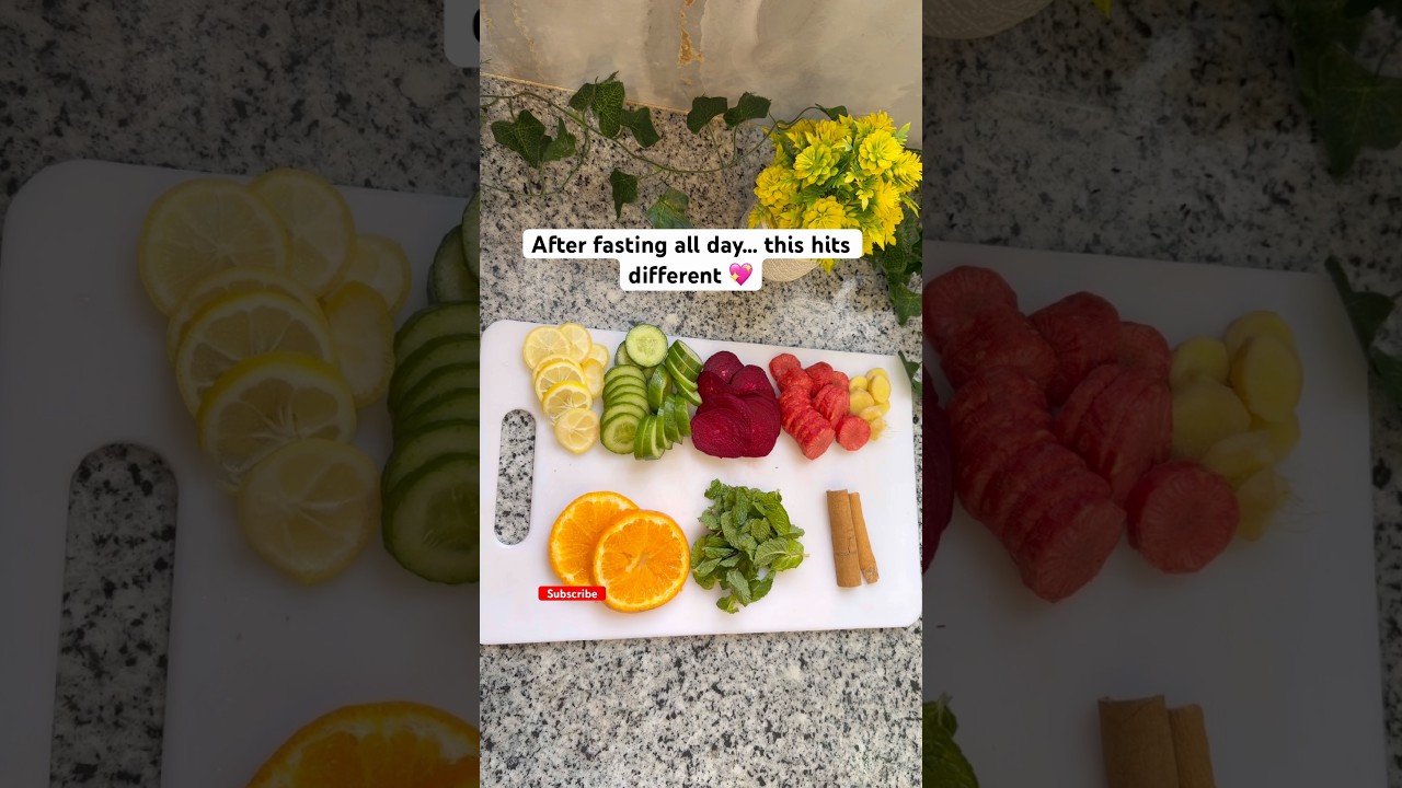 Ramadan special Detox water🥰#shortsfeed #recipe #foryou #shorts #shortvideos #ramadanspecial #detox