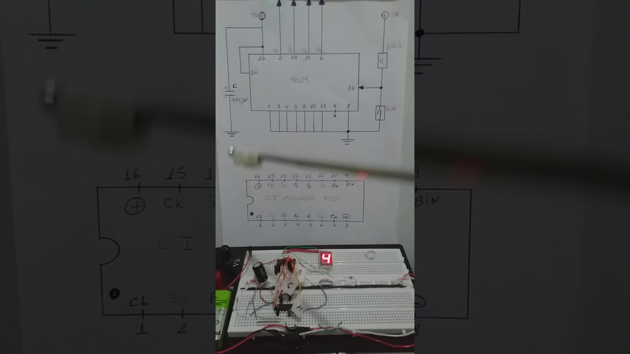 Circuito Contador C.I. 4029