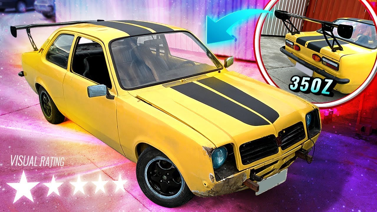 TRANSFORMEI O CHEVETTE EM UM CARRO DE DRIFT