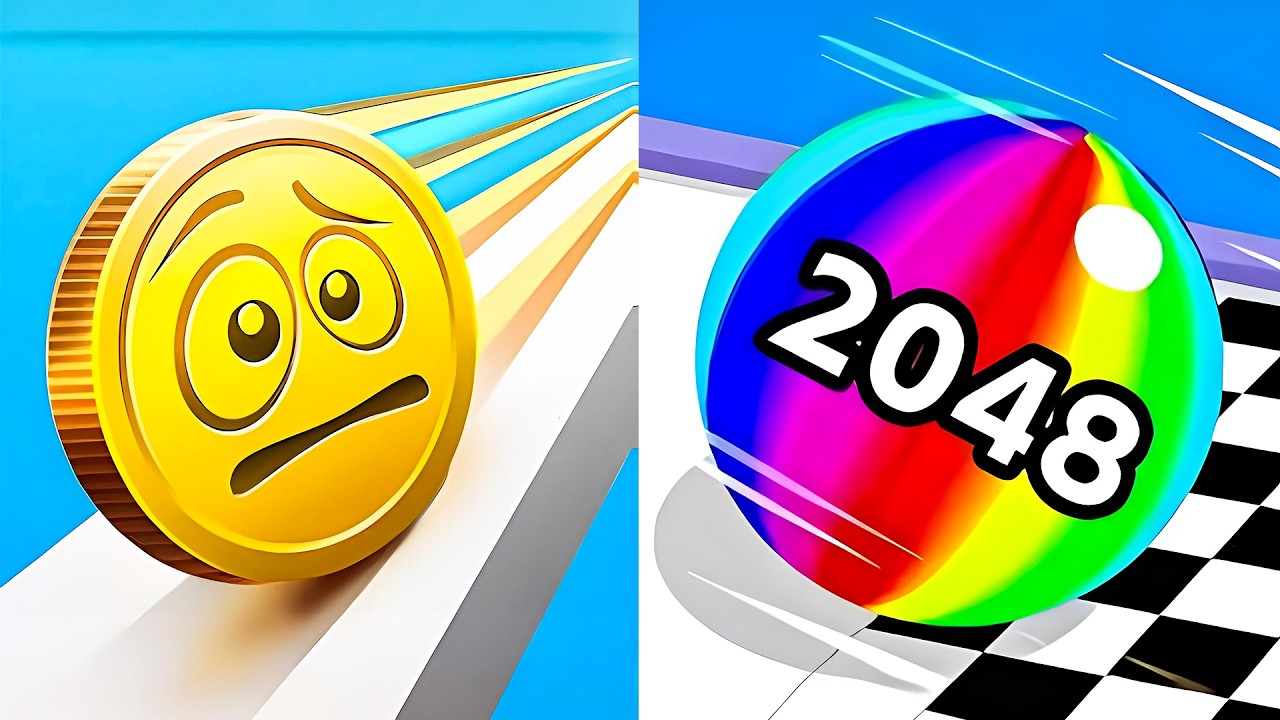 Coin Rush vs Ball Run 2048 💥 INSANE 2048 Merge Race! Who Wins?! (Full Gameplay EP4)