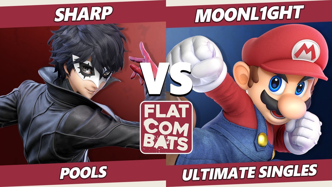 Flat Combat 1 Pools - NEST | Sharp (Joker, Cloud) Vs. Moonl1ght (Mario, Lucina) SSBU Smash Ultimate