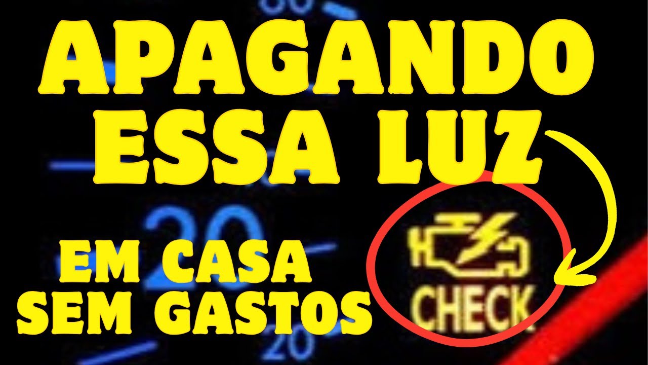 INJEÇÃO ELETRÔNICA: APAGANDO sem DESPESAS com OFICINA, fazendo em CASA de forma SIMPLES E FÁCIL.