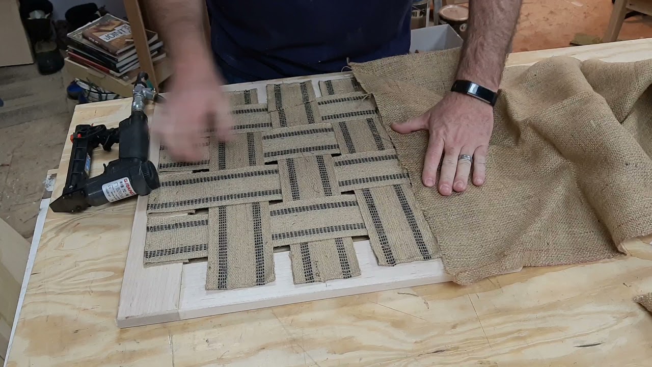 Upholstery #3 - Burlap and Upholstery staple guns