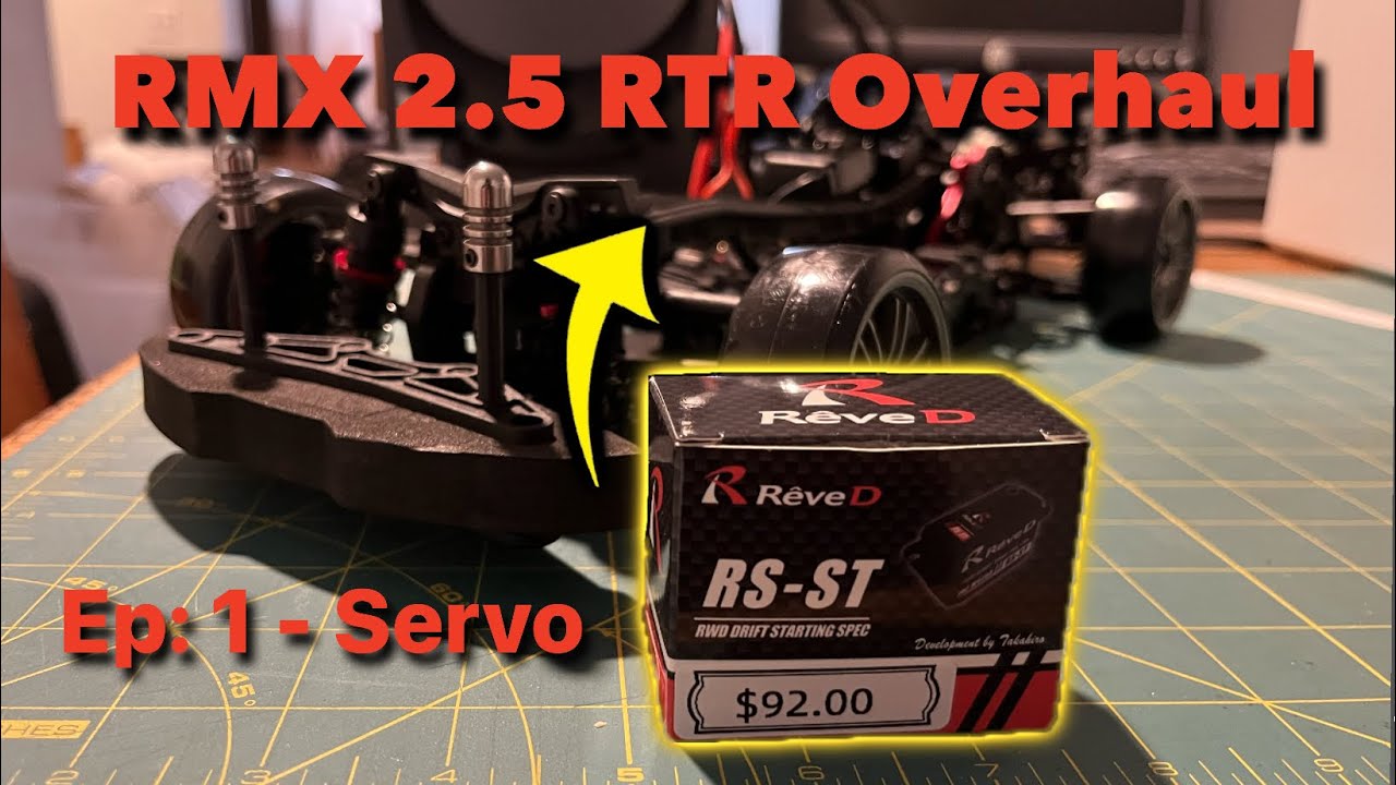 RMX 2.5 RTR Build Series - Ep 1 - ReveD Servo Install
