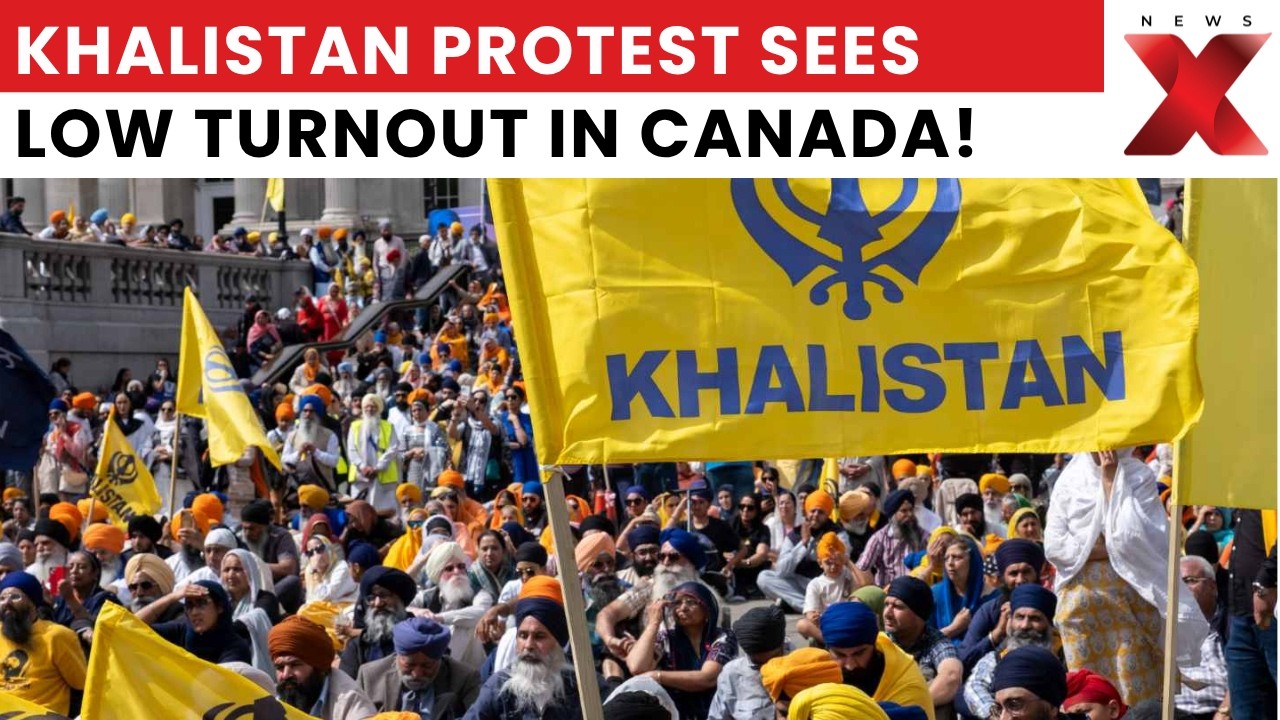Khalistan protests in Canada see low turnout despite online hype, raising questions on support base