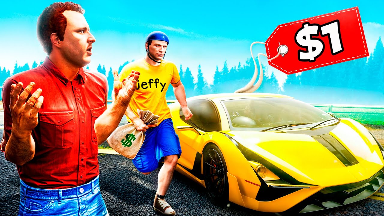 GTA 5 But EVERYTHING Costs $1!