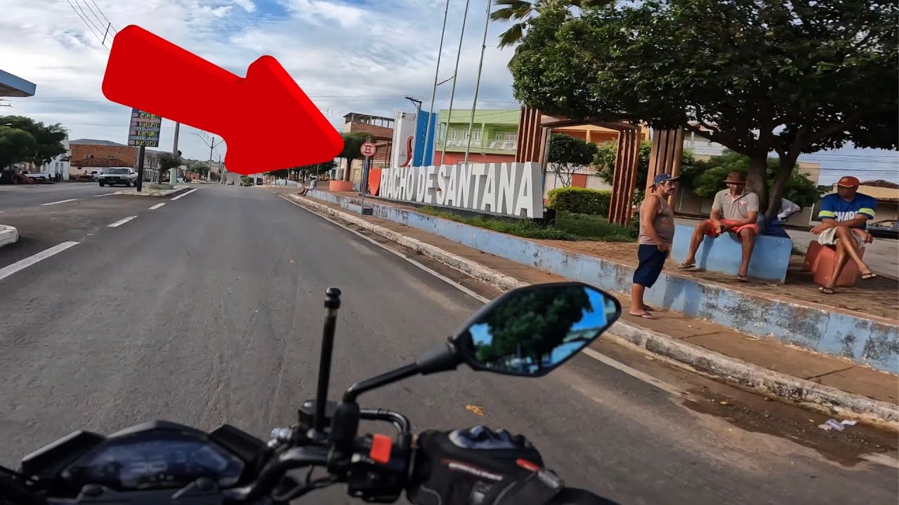 07-Viagem de moto ao nordeste, De Bom Jesus da Lapa a Guanambi-BA e Pindaí-Ba Haojue DR-160