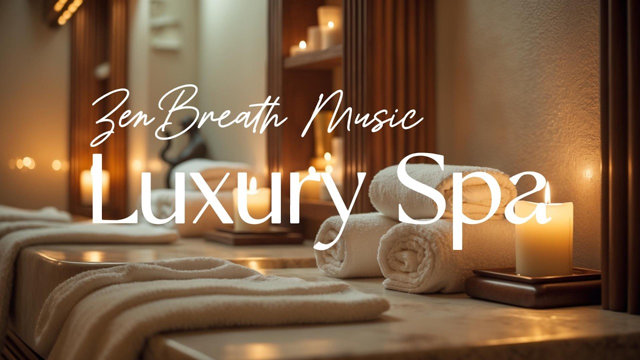 Luxury Spa Music 🕯️ ZenBreath Music | Deep Relaxation & Stress Relief