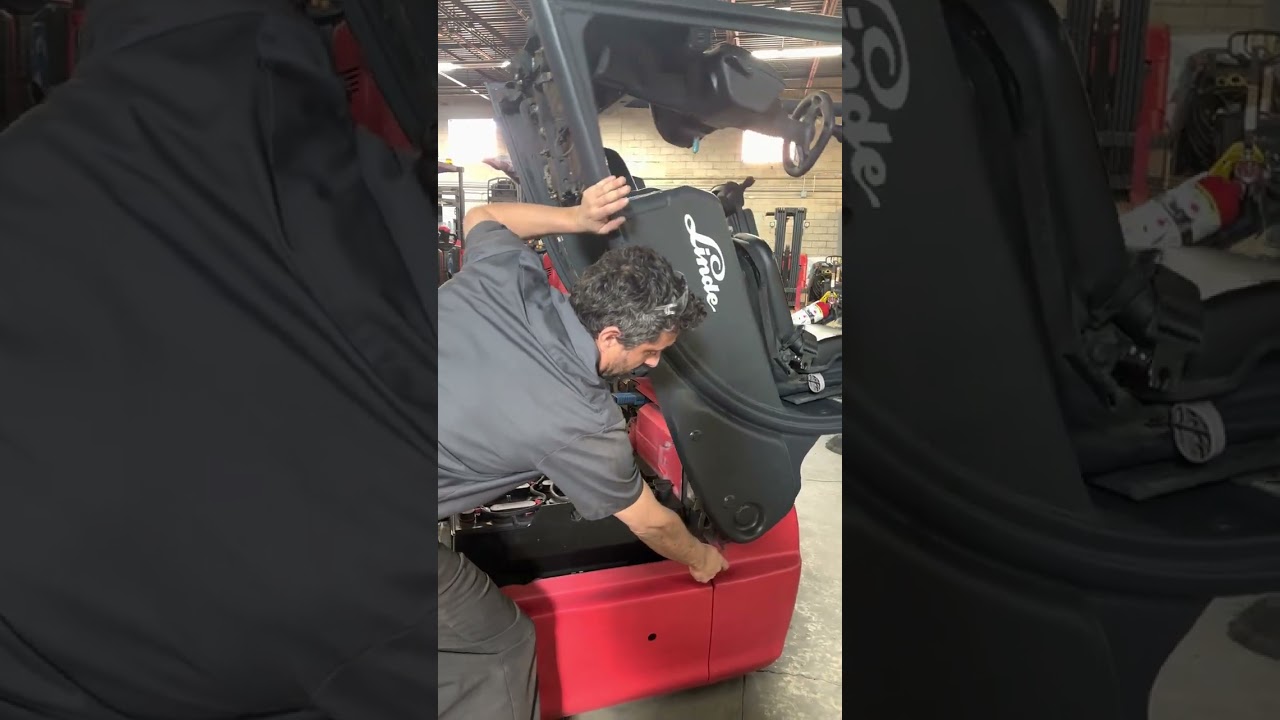 How to Access Battery on the Linde