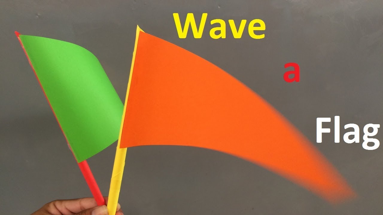 How to make a paper easy and beautiful flag | Origami Paper Easy and Beautiful Flag