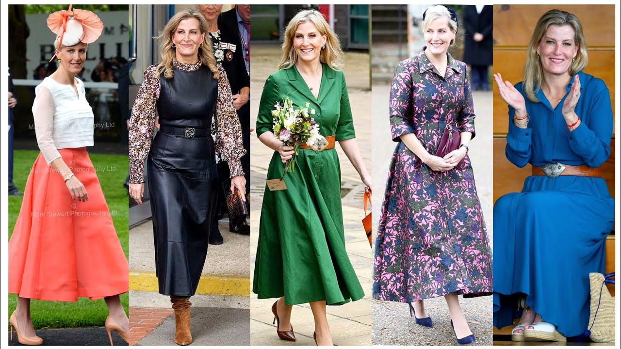 💚💙Outstanding Dress Collection of Princess Sophie of England||Royal ladies 
