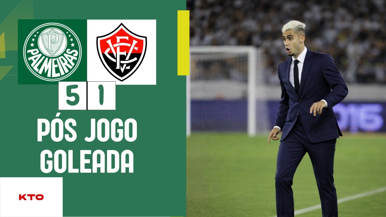 COLETIVA DO ABEL E PÓS JOGO - PALMEIRAS 5 X 1 VITÓRIA