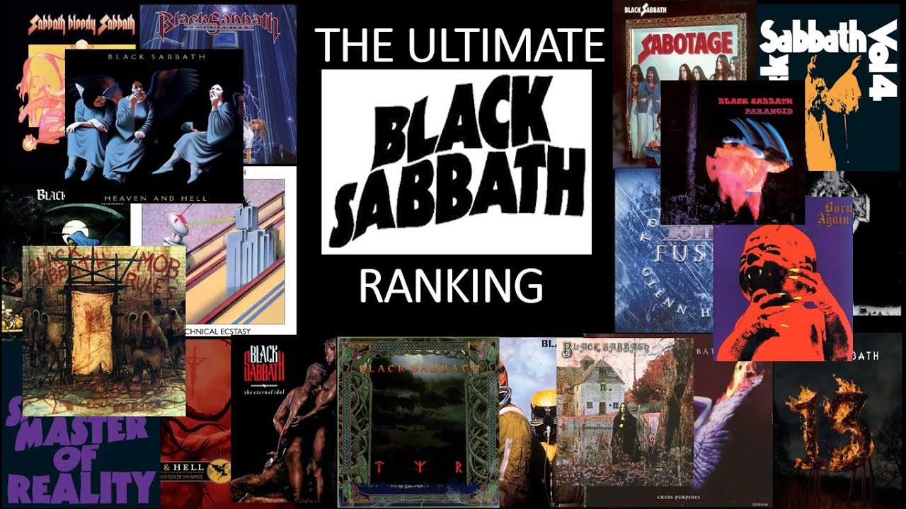 The Ultimate Black Sabbath Ranking - All Songs & Albums Rated With 25 Songs From All Eras Featured