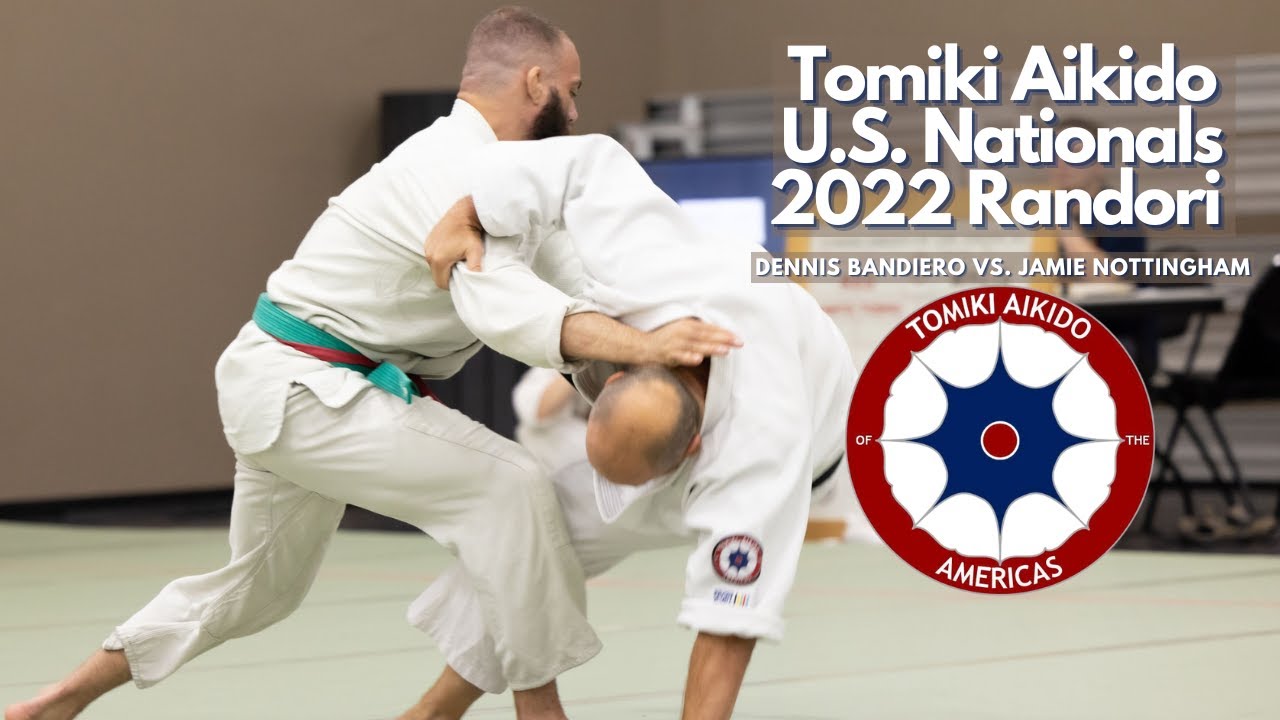Tomiki Aikido Nationals 2022 Tanto Randori - Dennis Bandiero vs. Jamie Nottingham