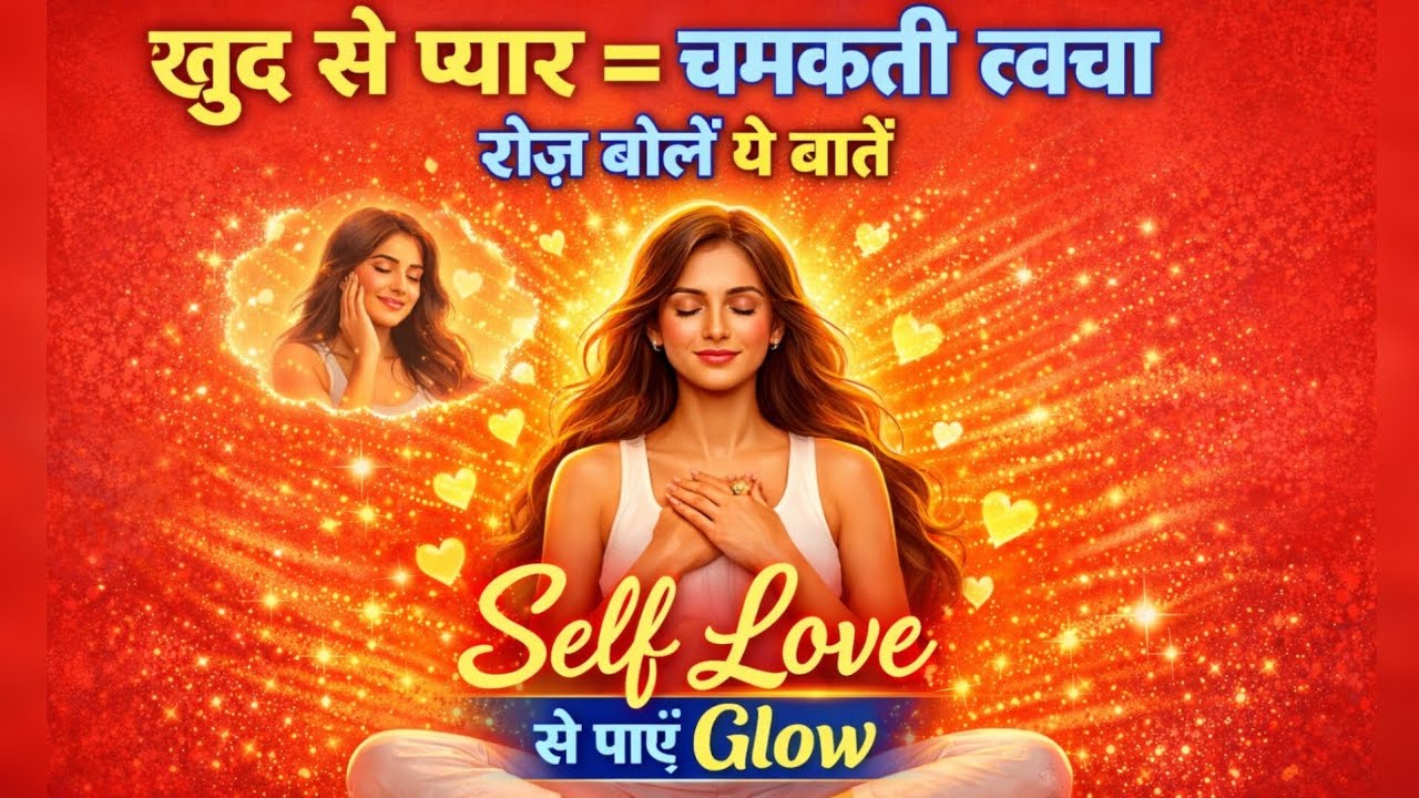 Self-Love से पाएं Glow! || Body Positivity के लिए रोज़ बोलें ये बातें | glow up law of attraction