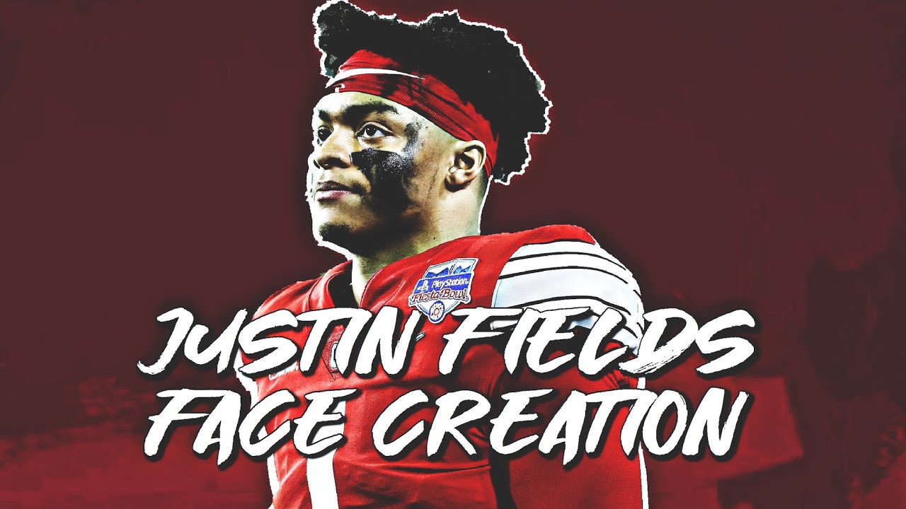 Justin Fields Face Creation - Madden NFL 21